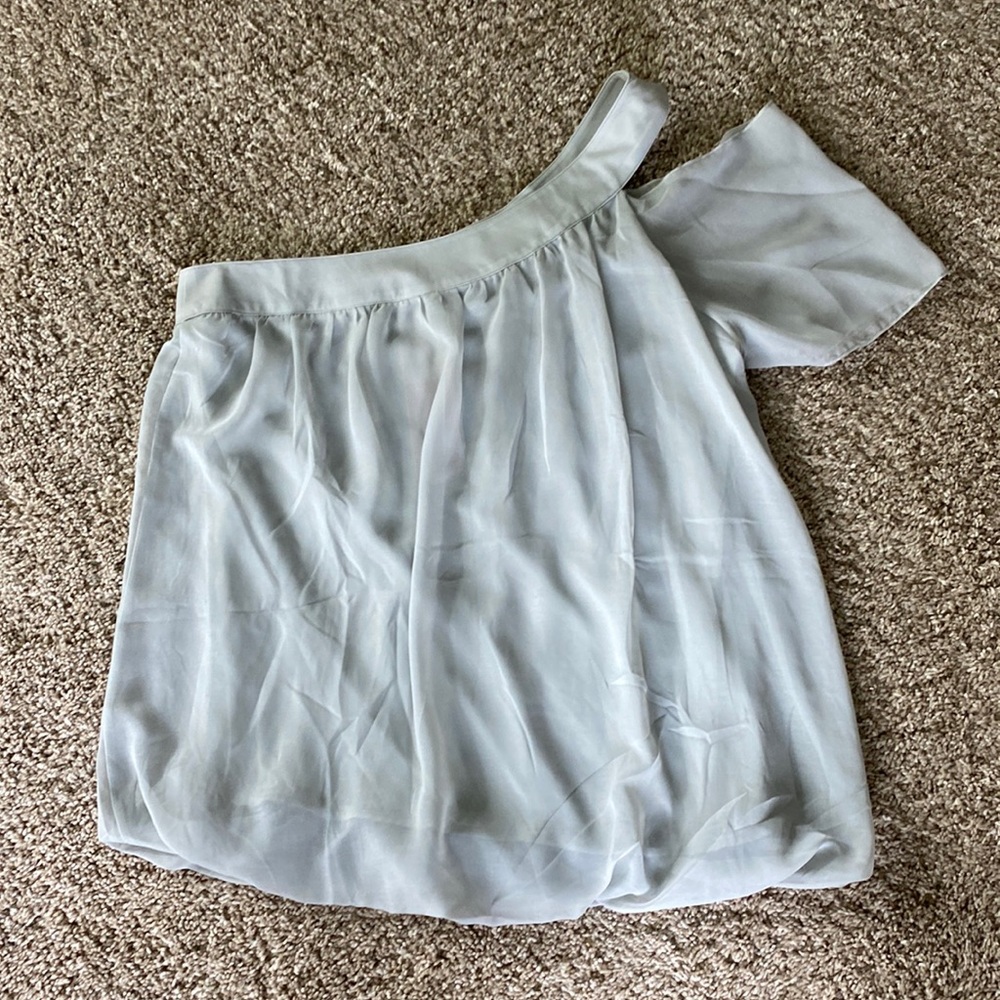 Allegra K One Shoulder Top Sz M